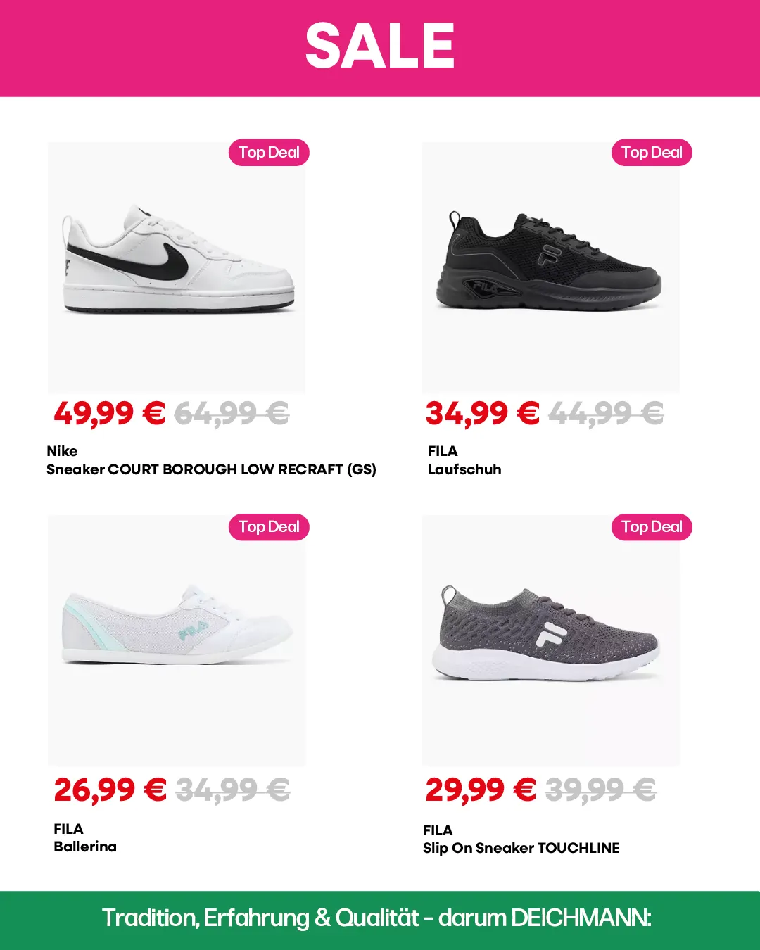Deichmann Prospekte von 11. April bis 25. April 2025 - Prospekt seite 10