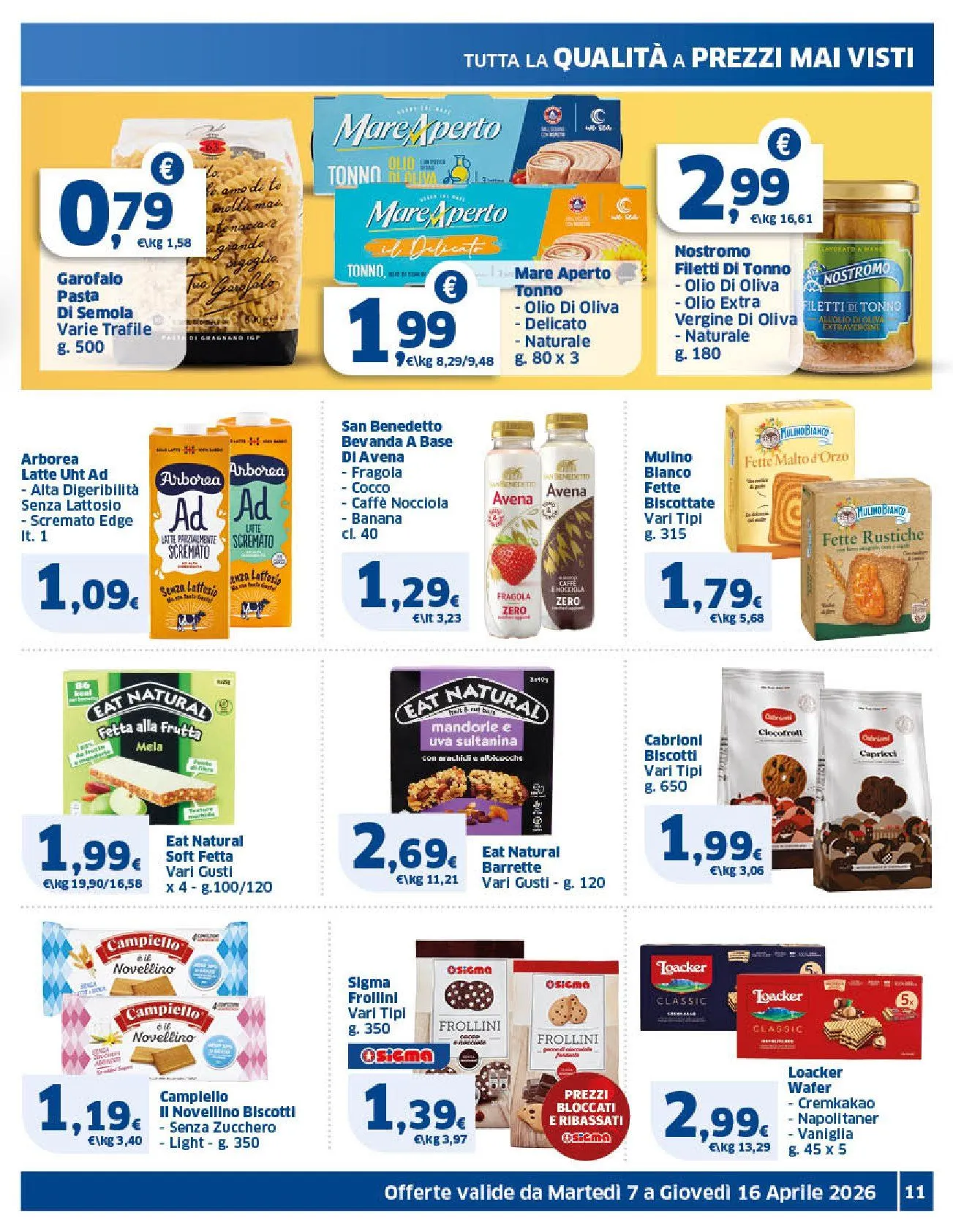 Sigma Volantino da 7 aprile a 16 aprile di 2026 - Pagina del volantino 11