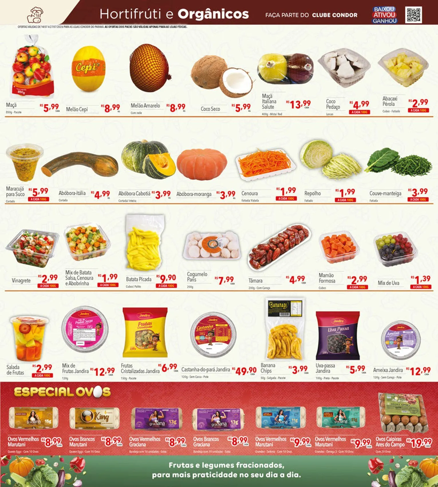 Encarte de Folhetos Supermercados Condor 14 de julho até 27 de julho 2026 - Pagina 11