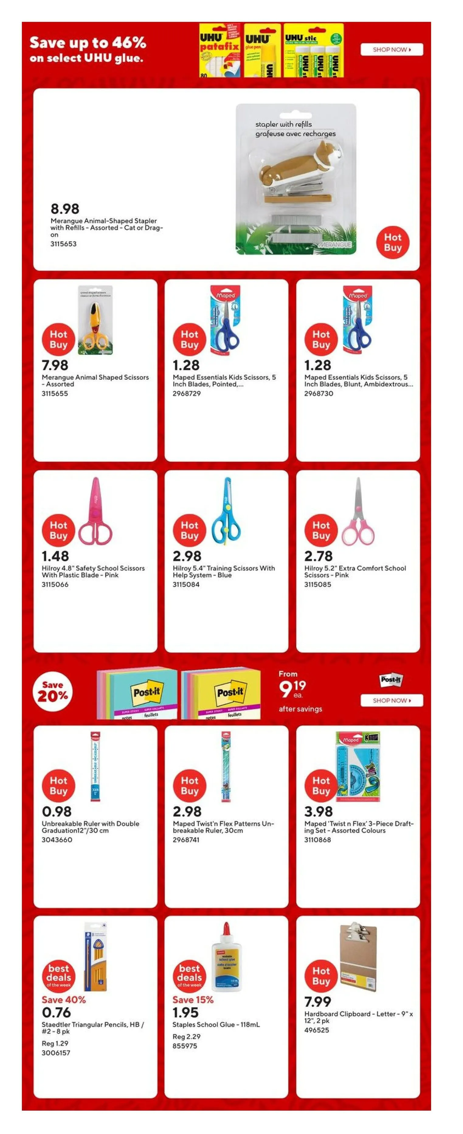 Staples Sales from August 14 to September 11 2025 - flyer page 11
