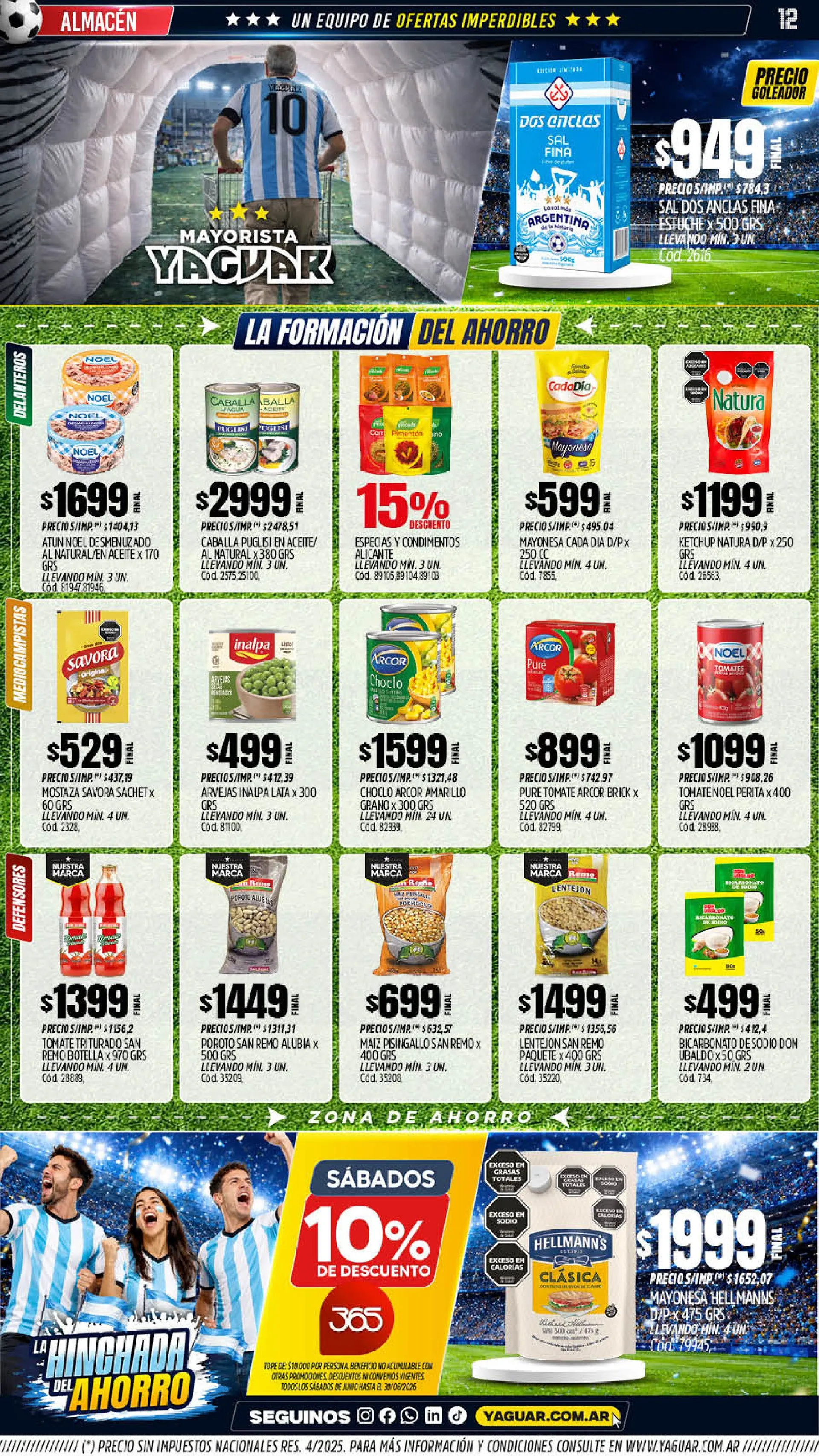 Ofertas de Yaguar Ofertas 22 de junio al 27 de junio 2026 - Página 11 del catálogo