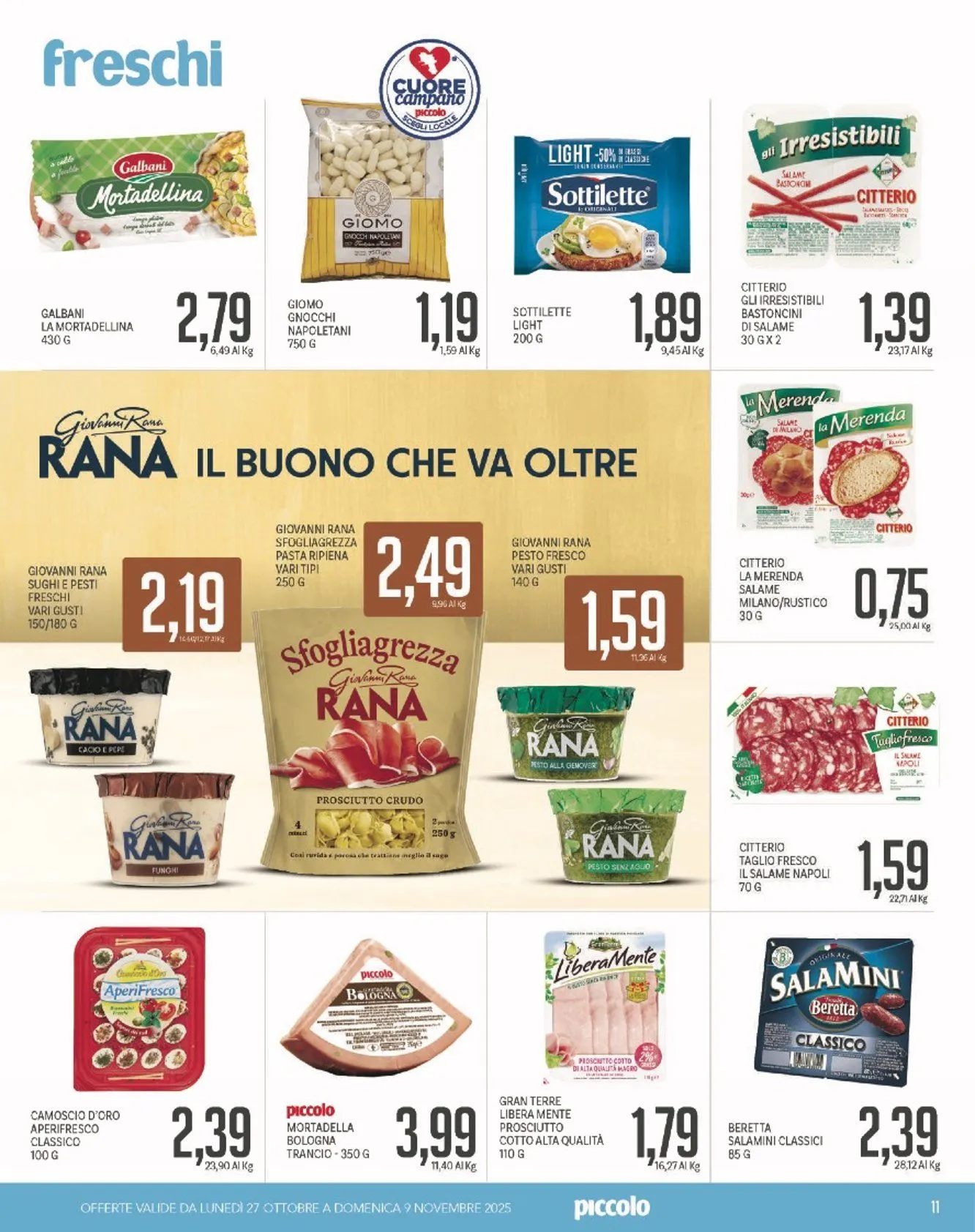 Volantini Piccolo da 27 ottobre a 9 novembre di 2025 - Pagina del volantino 11
