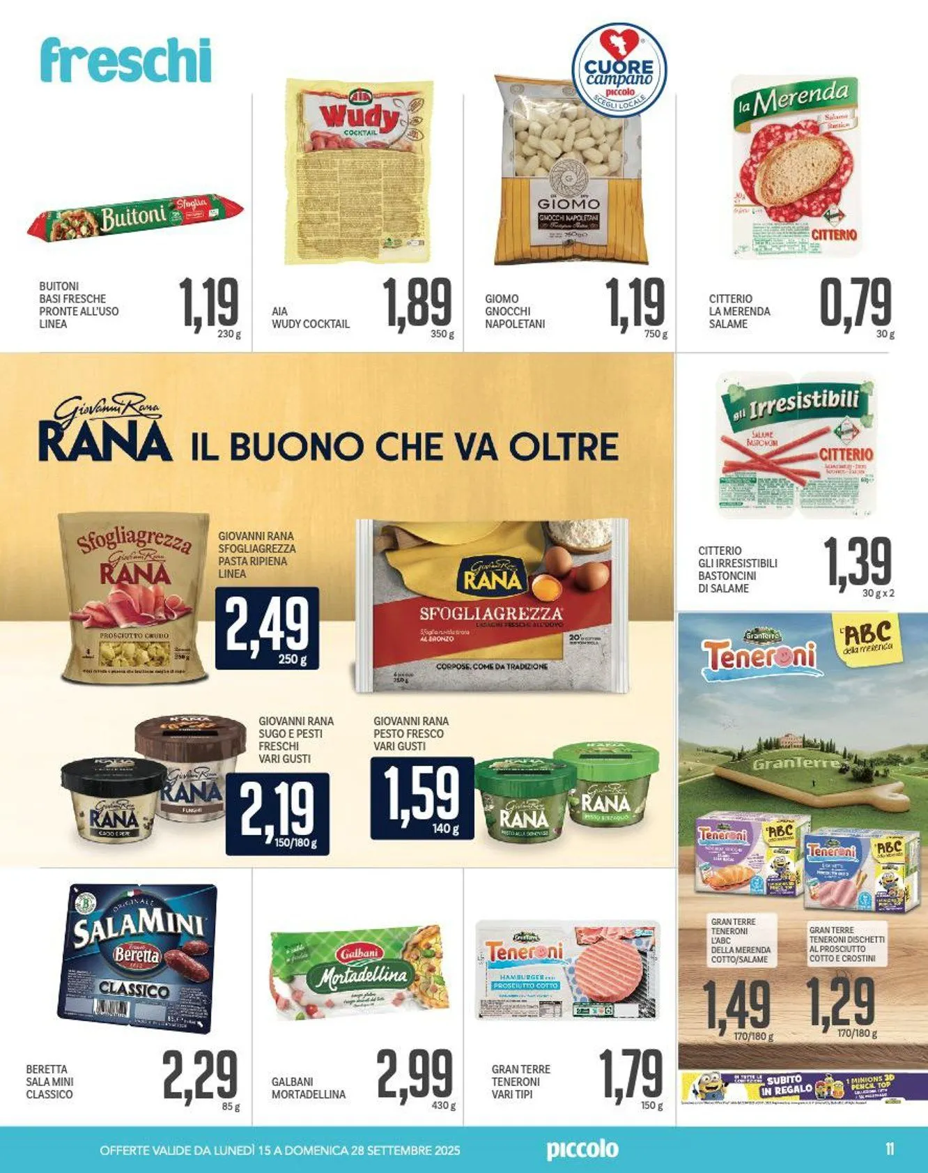 Volantini Piccolo da 15 settembre a 28 settembre di 2025 - Pagina del volantino 11