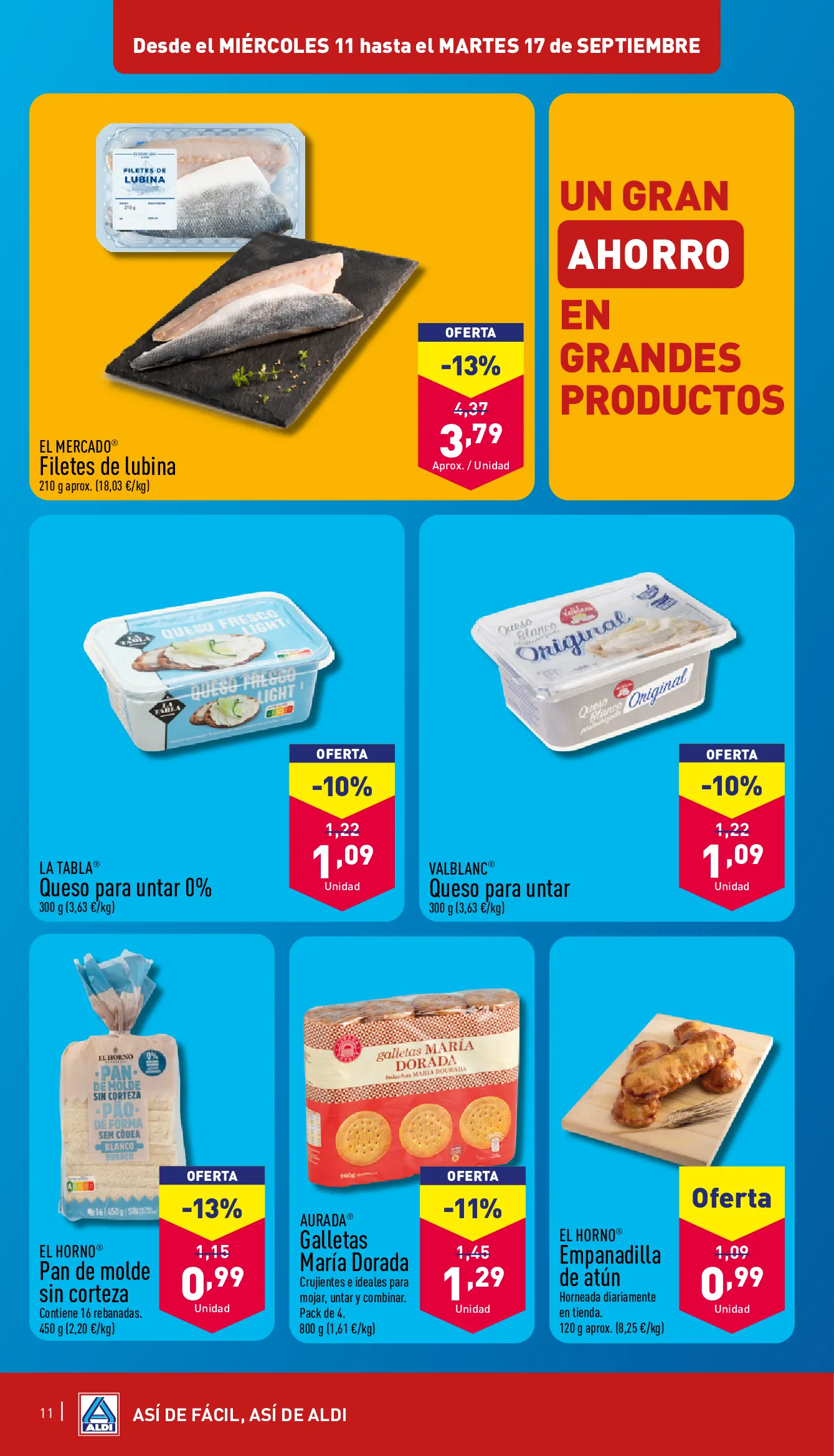 Catálogo de Aldi Ofertas 11 de septiembre al 17 de septiembre 2024 - Página 11