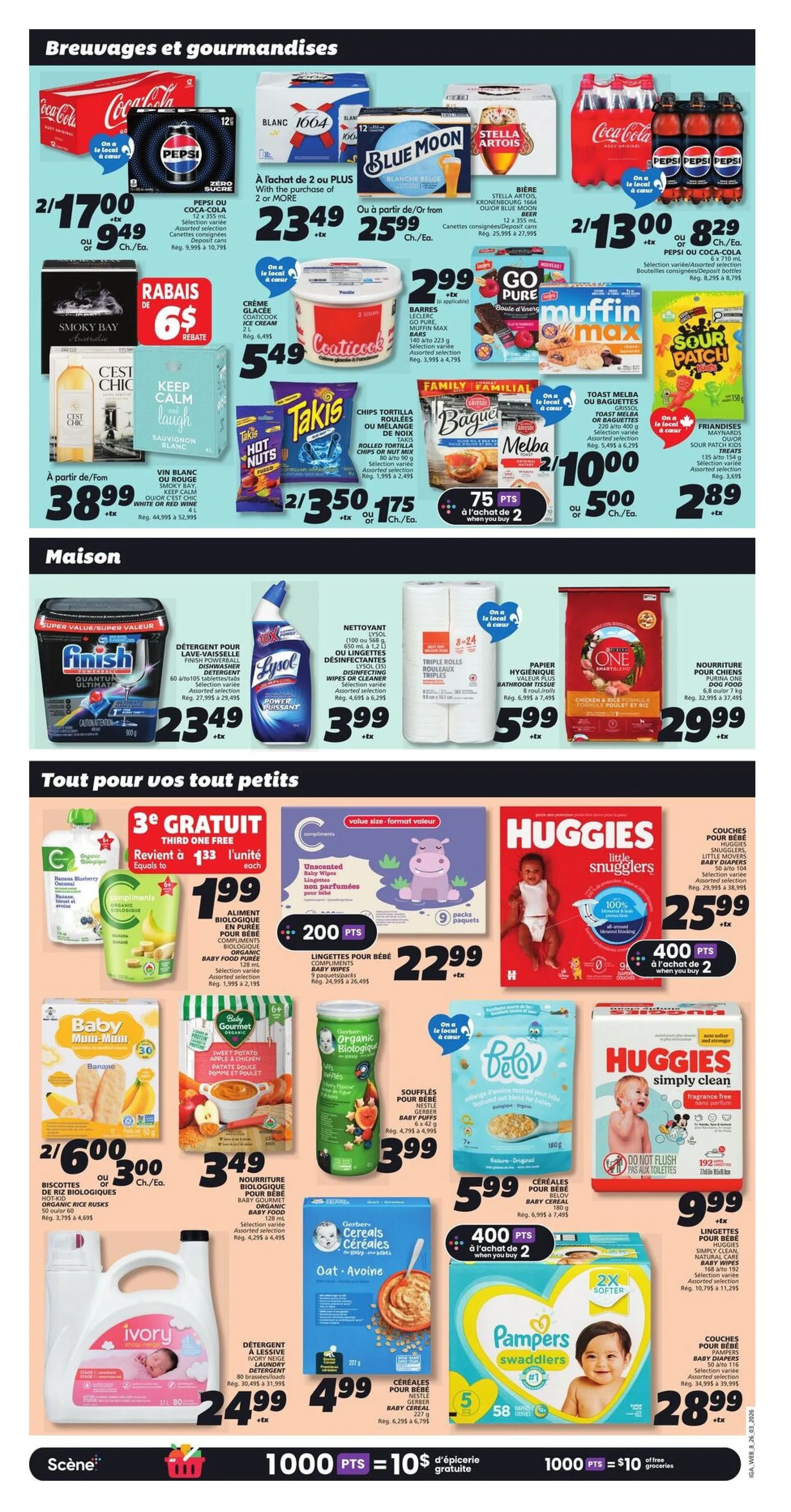 IGA Sales from March 26 to April 5 2026 - flyer page 11