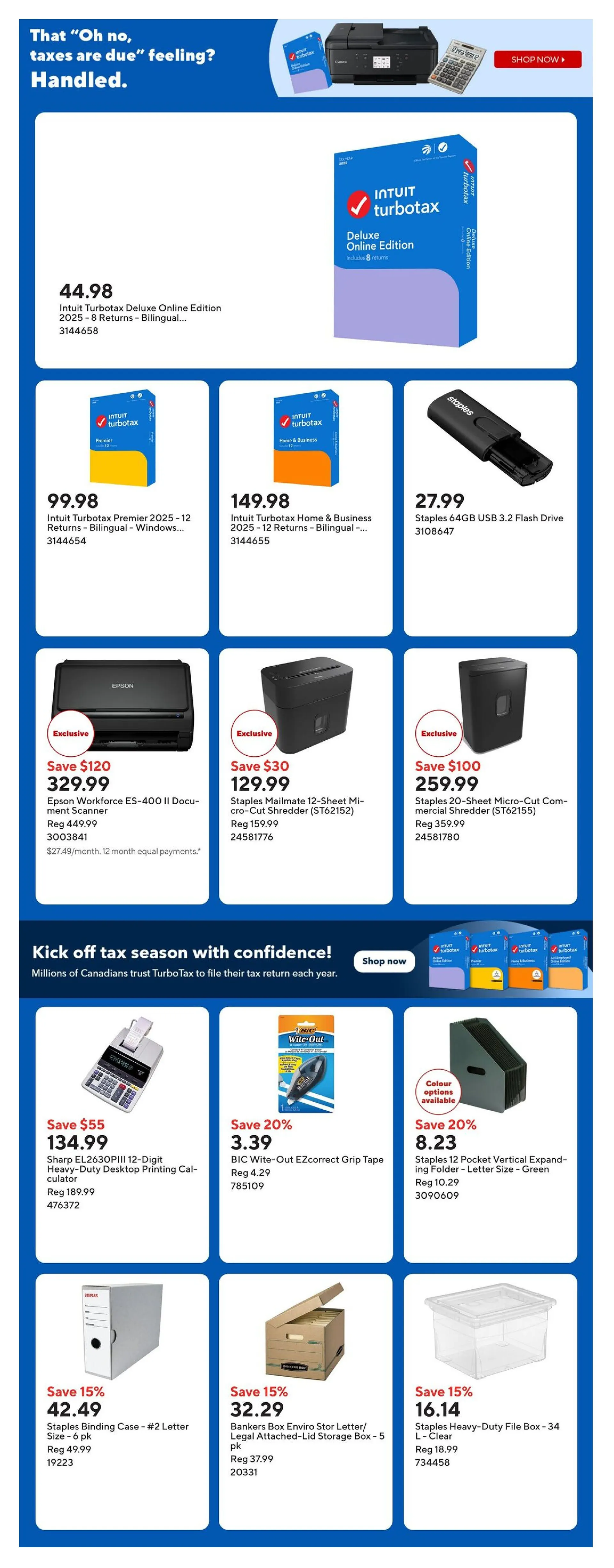 Staples Sales from April 21 to April 27 2026 - flyer page 11