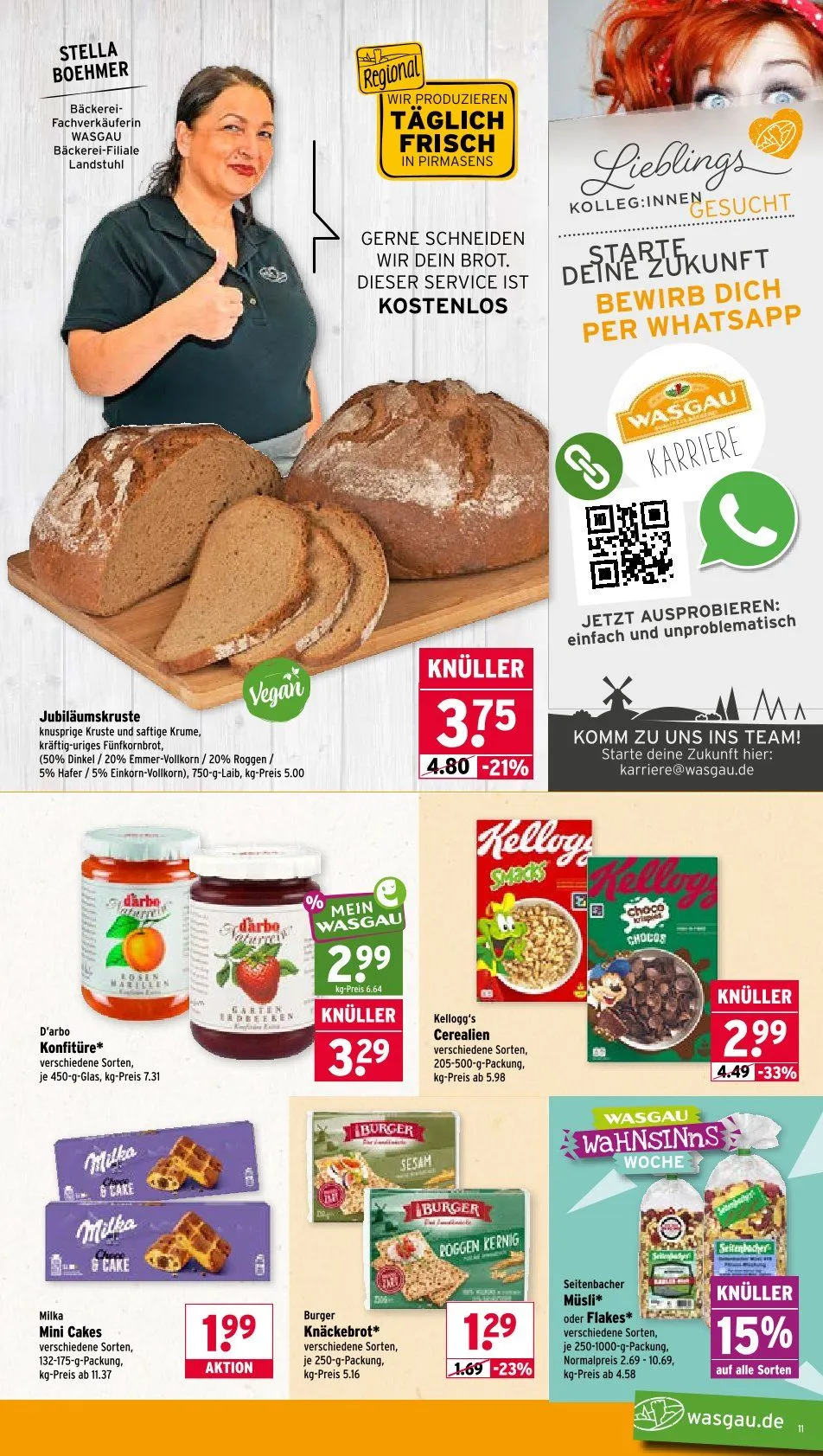 Wasgau Angebote von 26. Mai bis 30. Mai 2026 - Prospekt seite 11