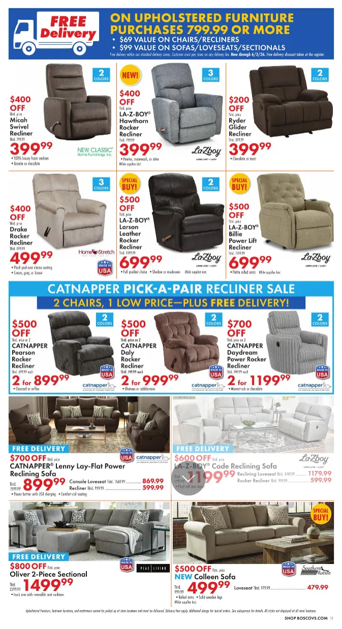 Weekly promotion  Boscov's  Sales spanning from May 28 to June 3 2026 - Page 11 for Catalogue 365