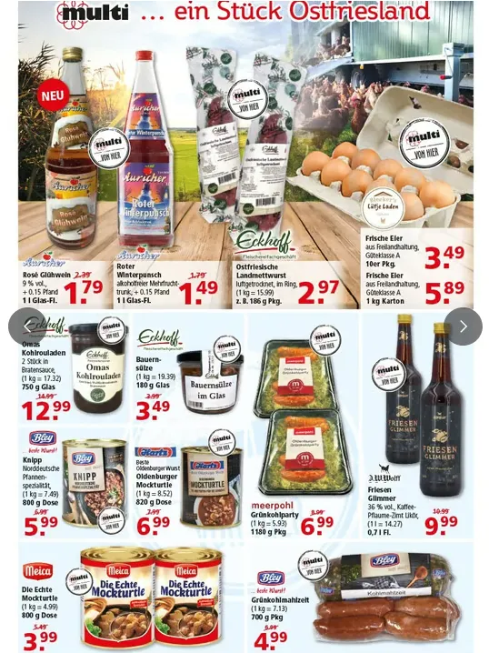 Multi Markt Angebote von 10. November bis 15. November 2025 - Prospekt seite 11
