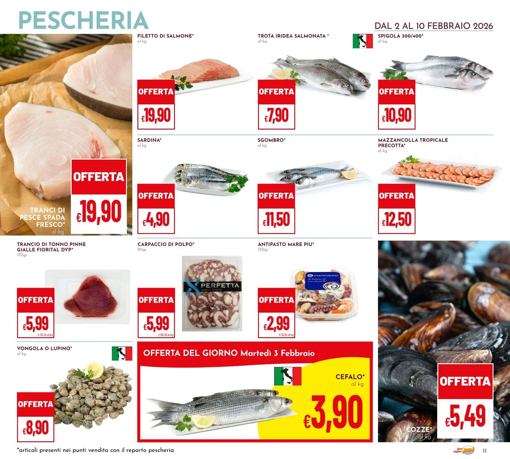 Volantini Pan da 2 febbraio a 10 febbraio di 2026 - Pagina del volantino 11