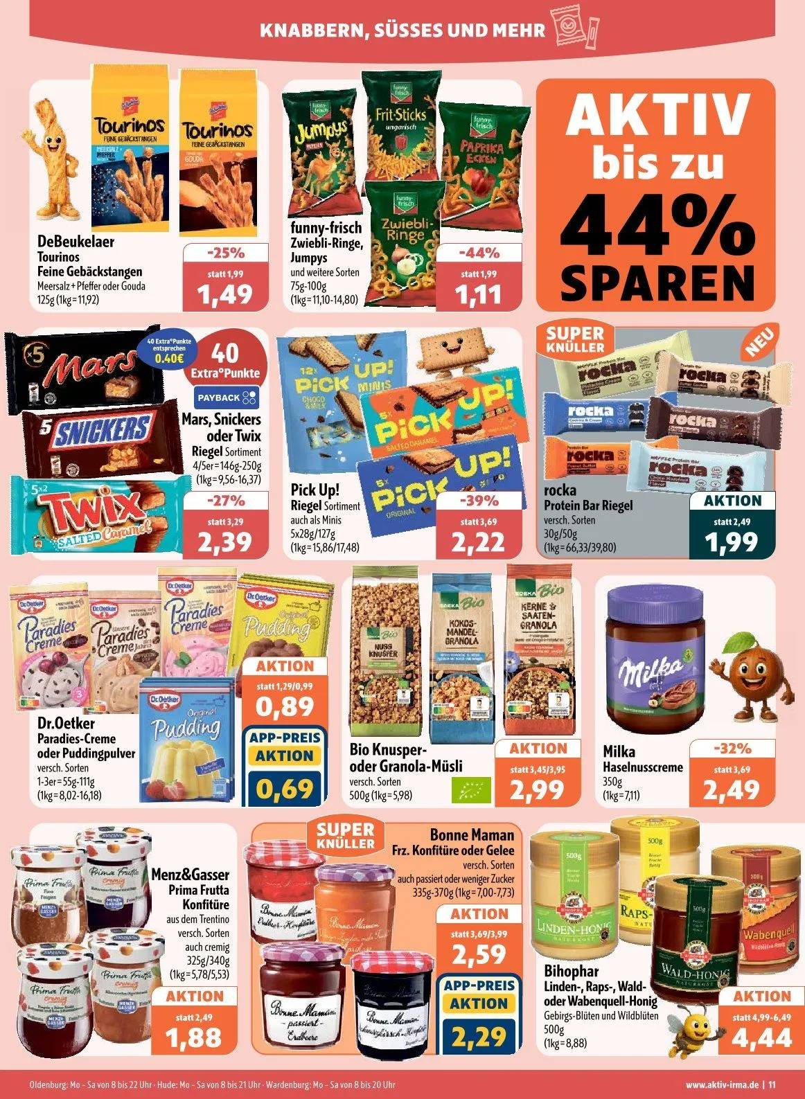  Aktiv Irma Angebote von 13. April bis 18. April 2026 - Prospekt seite 11