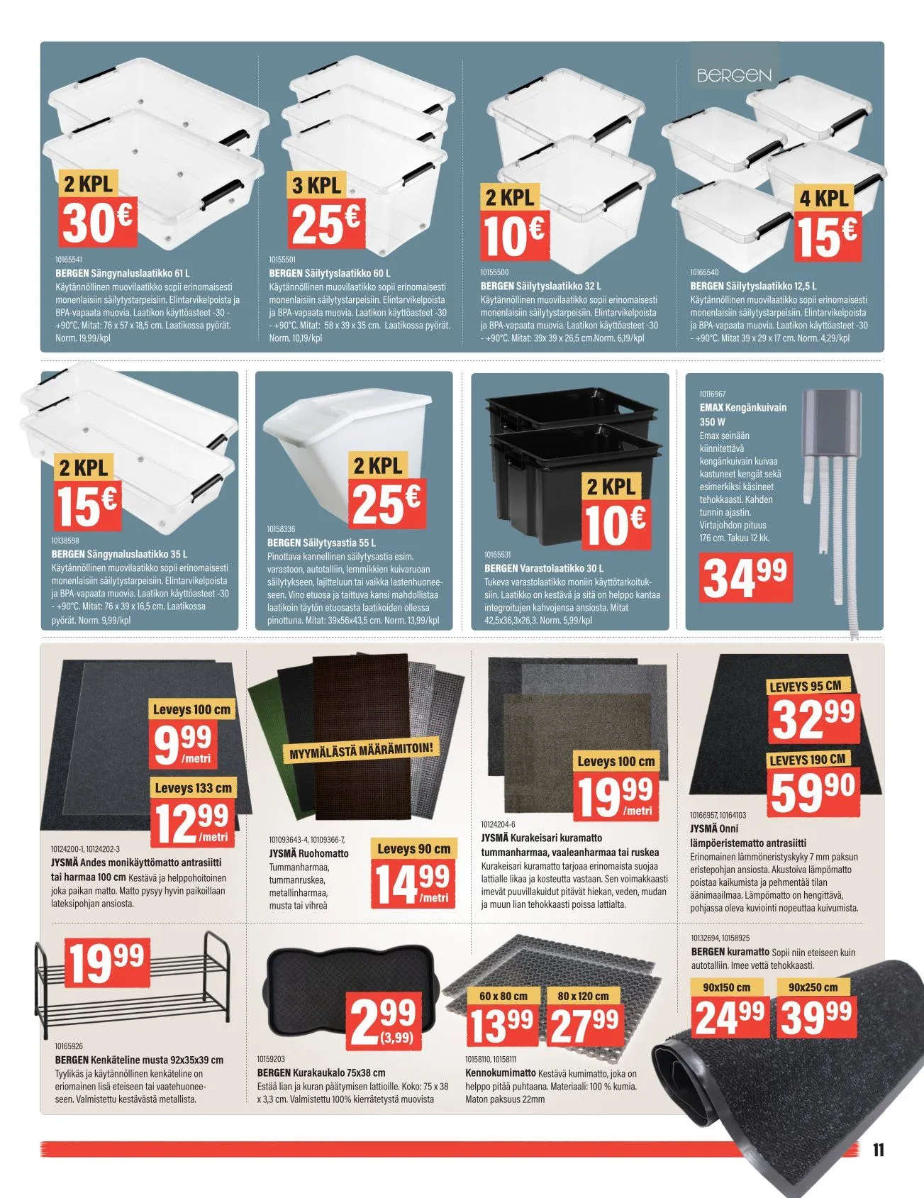 Kaupan Puuilo  voimassa alkaen 5. tammikuuta - 25. tammikuuta 2026 - Tarjouslehti sivu 11