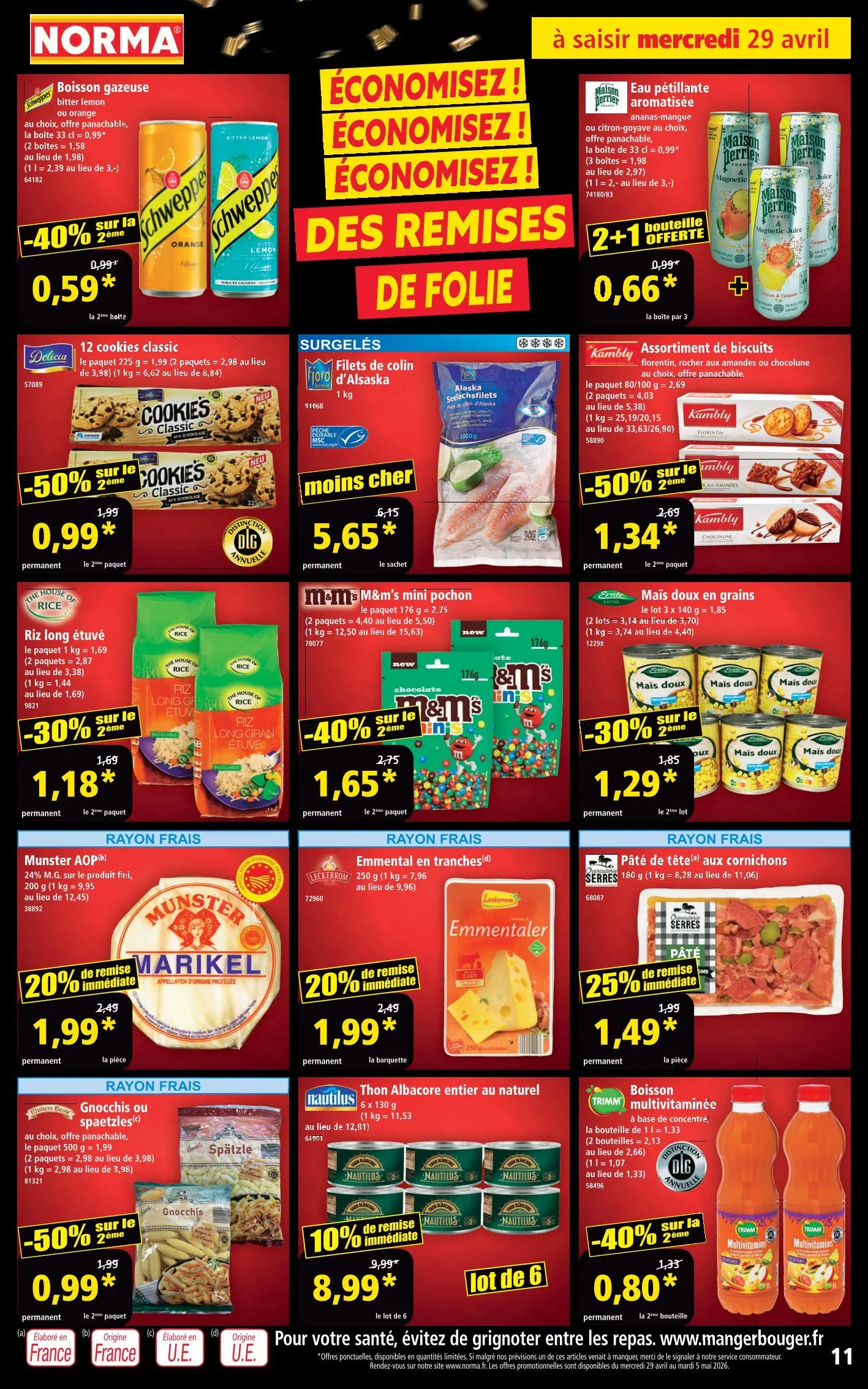  Norma Catalogue du 29 avril au 3 mai 2026 - Catalogue page 11