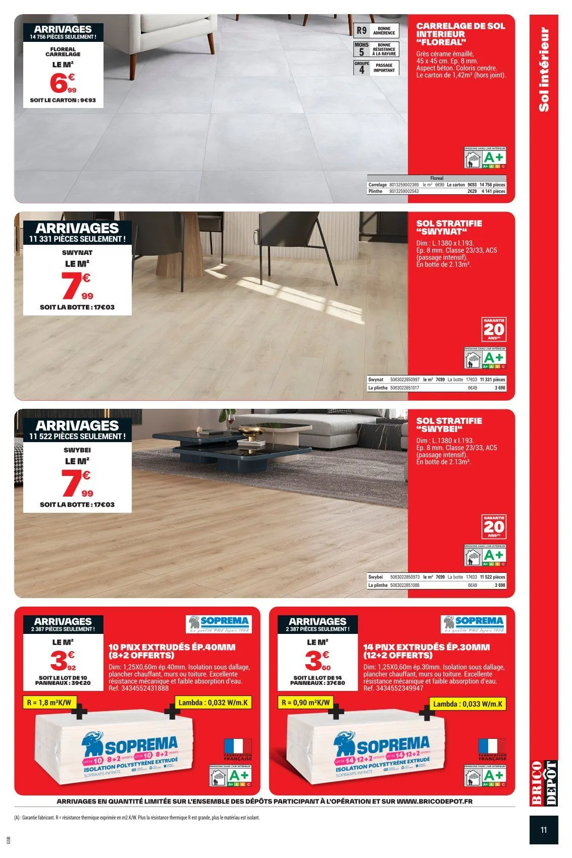 Catalogues Brico Dépôt du 22 mai au 7 juin 2026 - Catalogue page 11