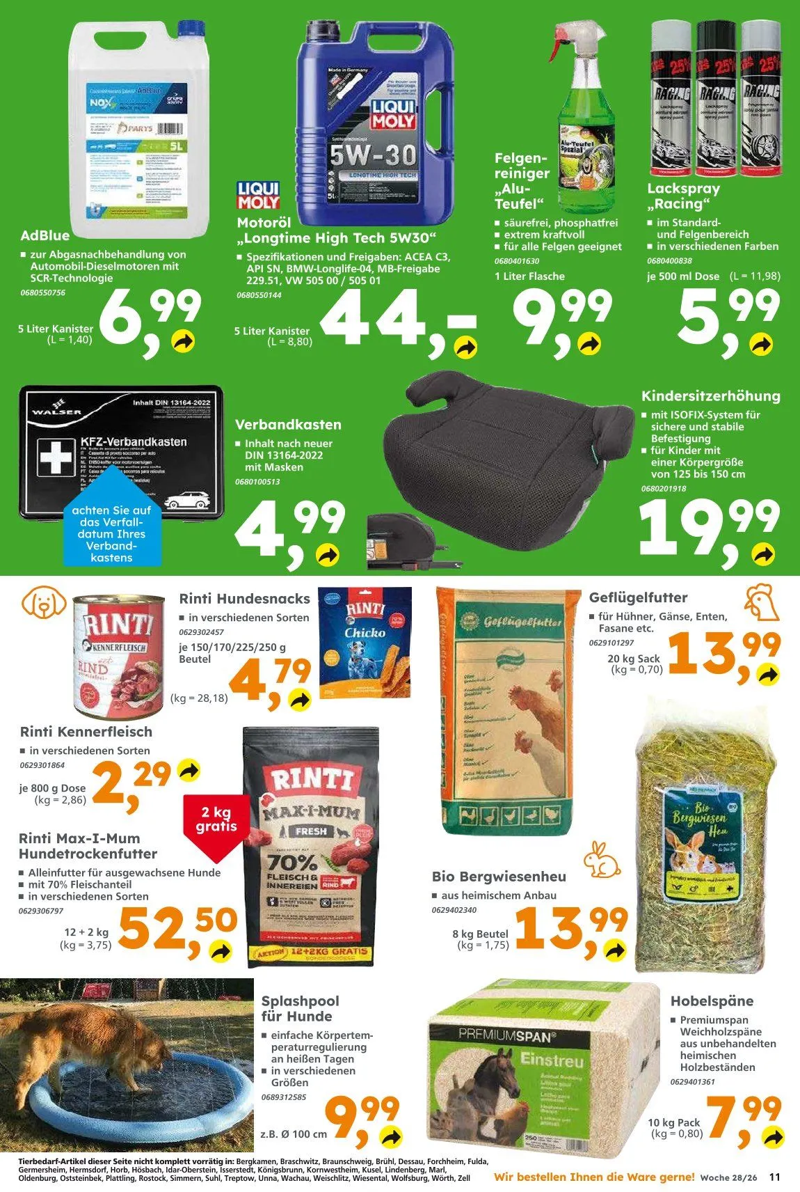 Globus Baumarkt Angebote von 5. Juli bis 11. Juli 2026 - Prospekt seite 11