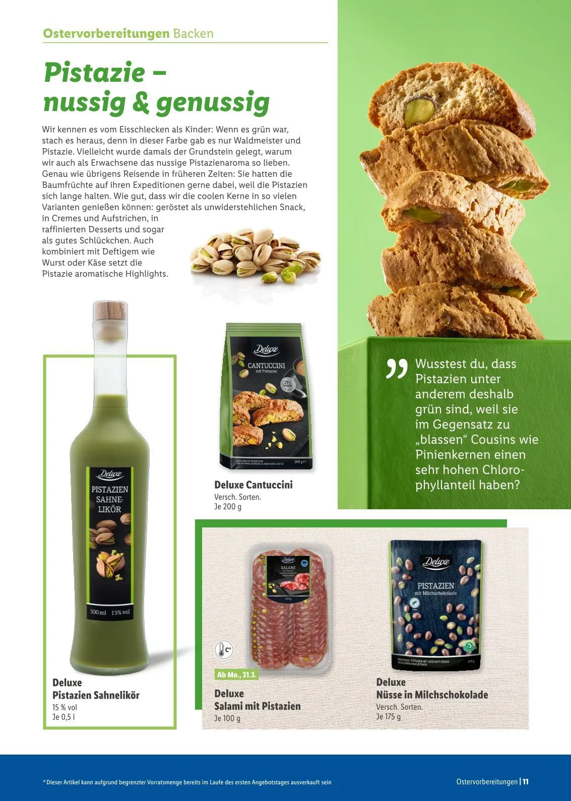 Lidl Prospekt von 25. März bis 20. April 2025 - Prospekt seite 11