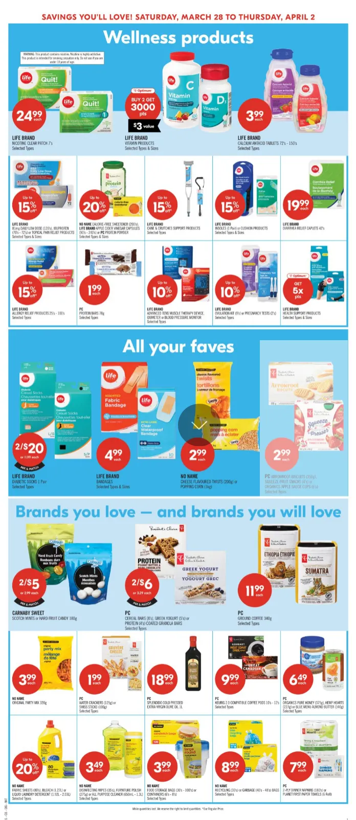 Shoppers Drug Mart Sales from March 28 to April 2 2026 - flyer page 11