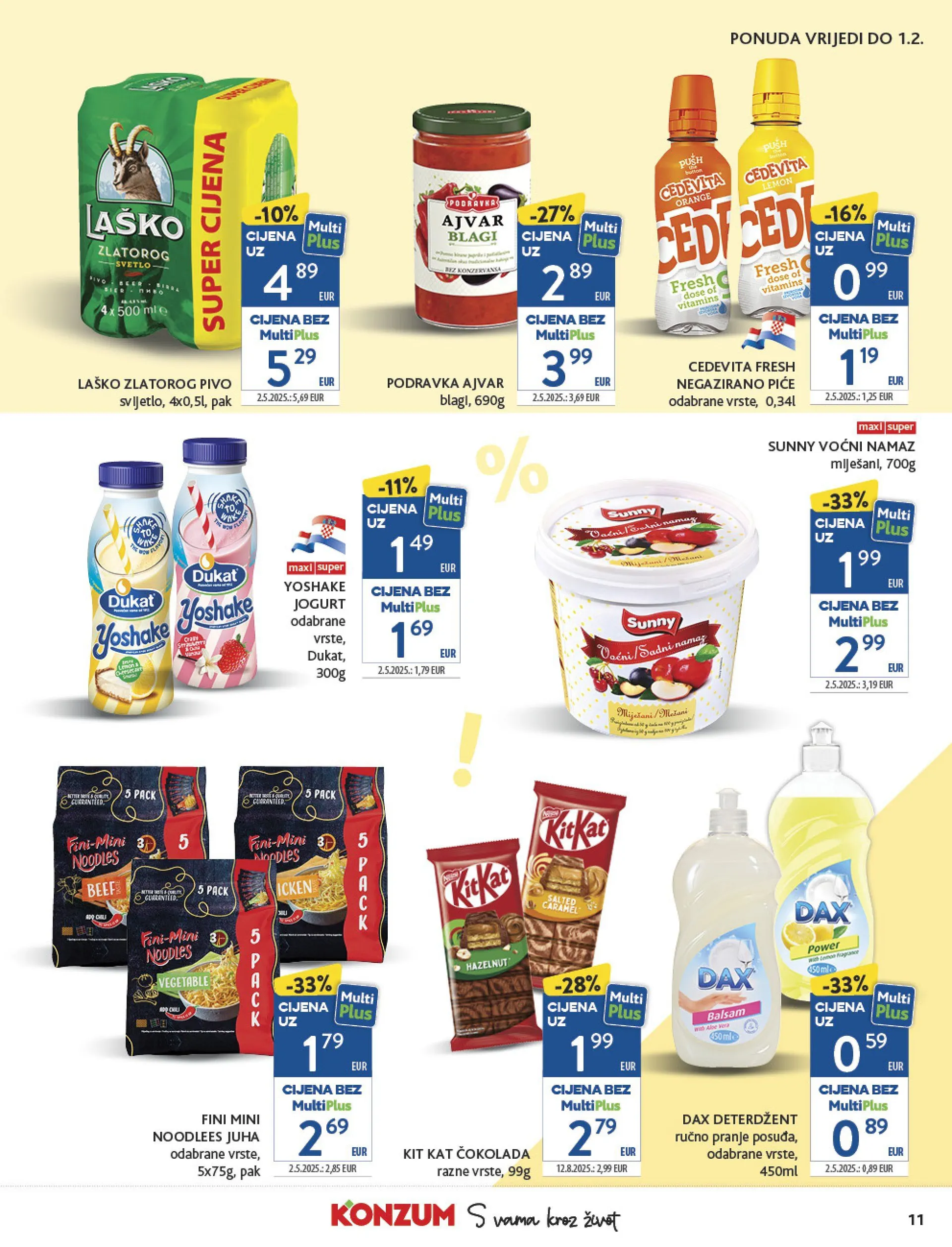 Katalog Konzum od 7. siječnja do 13. siječnja 2026. - Pregled Stranica 11