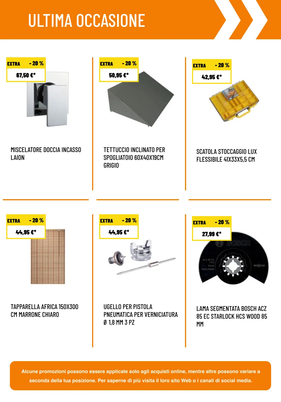 OBI Volantino da 31 marzo a 20 aprile di 2026 - Pagina del volantino 11