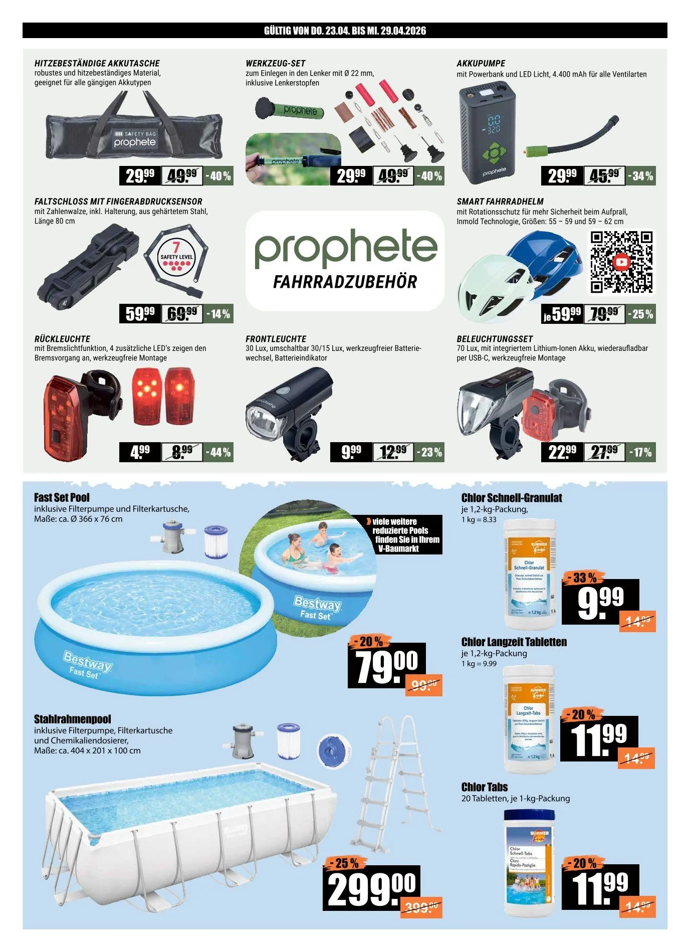  V-Baumarkt Prospekte von 23. April bis 29. April 2026 - Prospekt seite 11