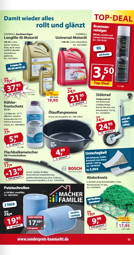  Sonderpreis-Baumarkt - Wöchentliche Prospekte von 31. Januar bis 6. Februar 2026 - Prospekt seite 11