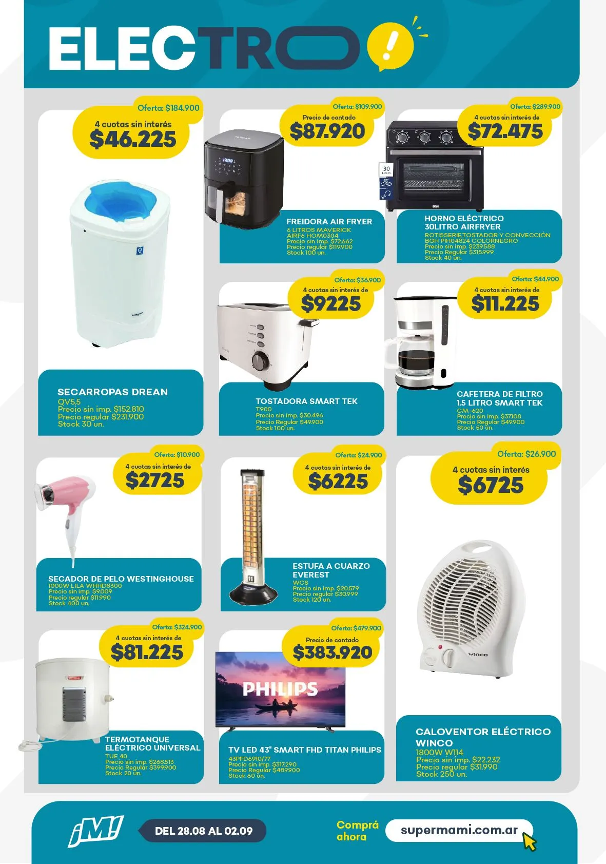 Ofertas de Ofertas Super Mami 28 de agosto al 2 de septiembre 2025 - Página 10 del catálogo