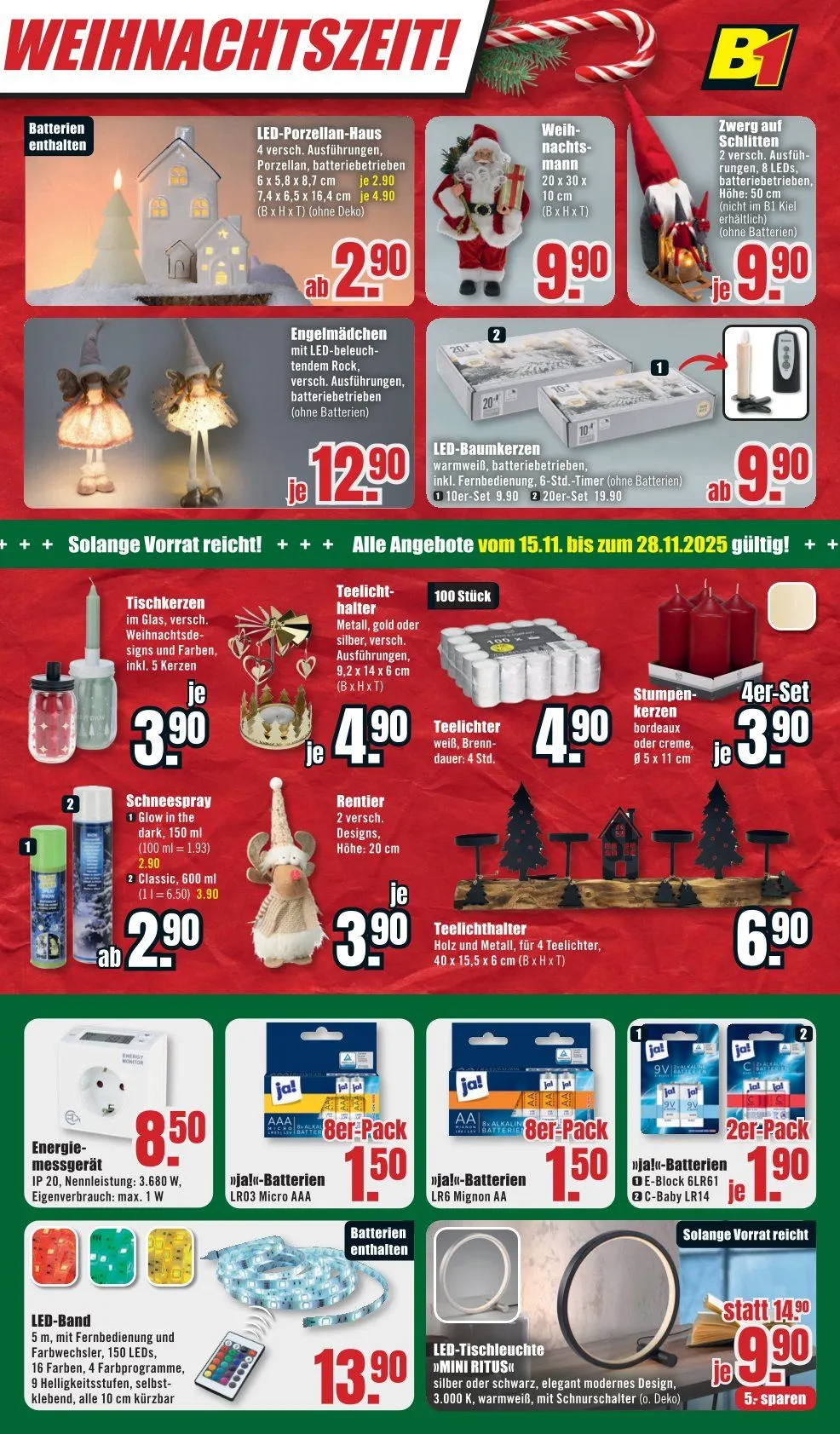 Rabatte von 22. November bis 28. November 2025 - Prospekt seite 11
