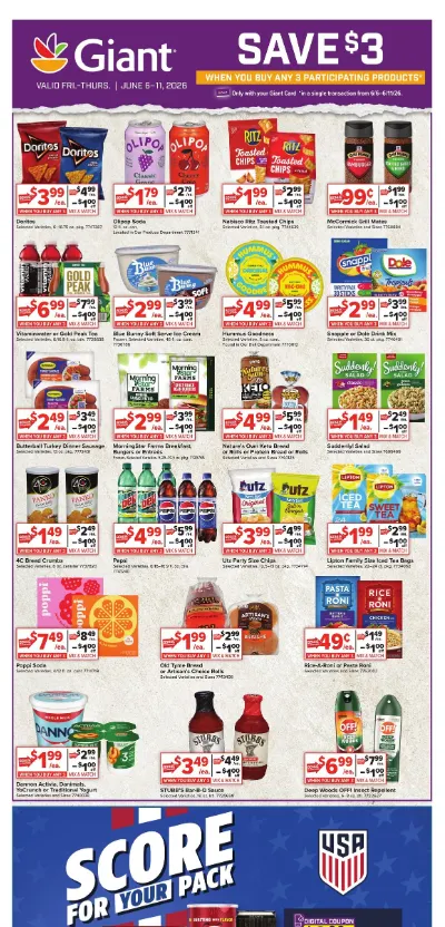 Weekly ad  Giant Food Sales from June 5 to June 11 2026 - Page 11