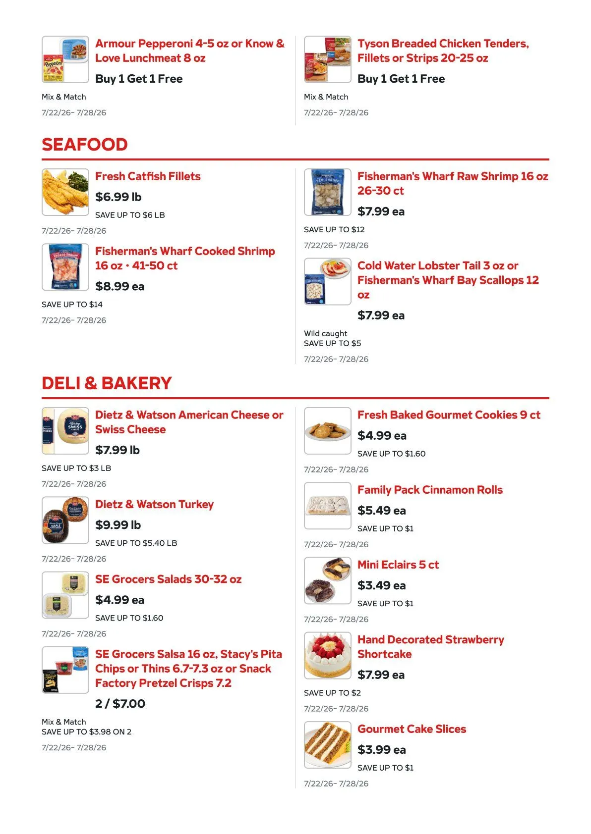 Weekly ad Harveys Supermarket  from July 22 to July 28 2026 - Page 11