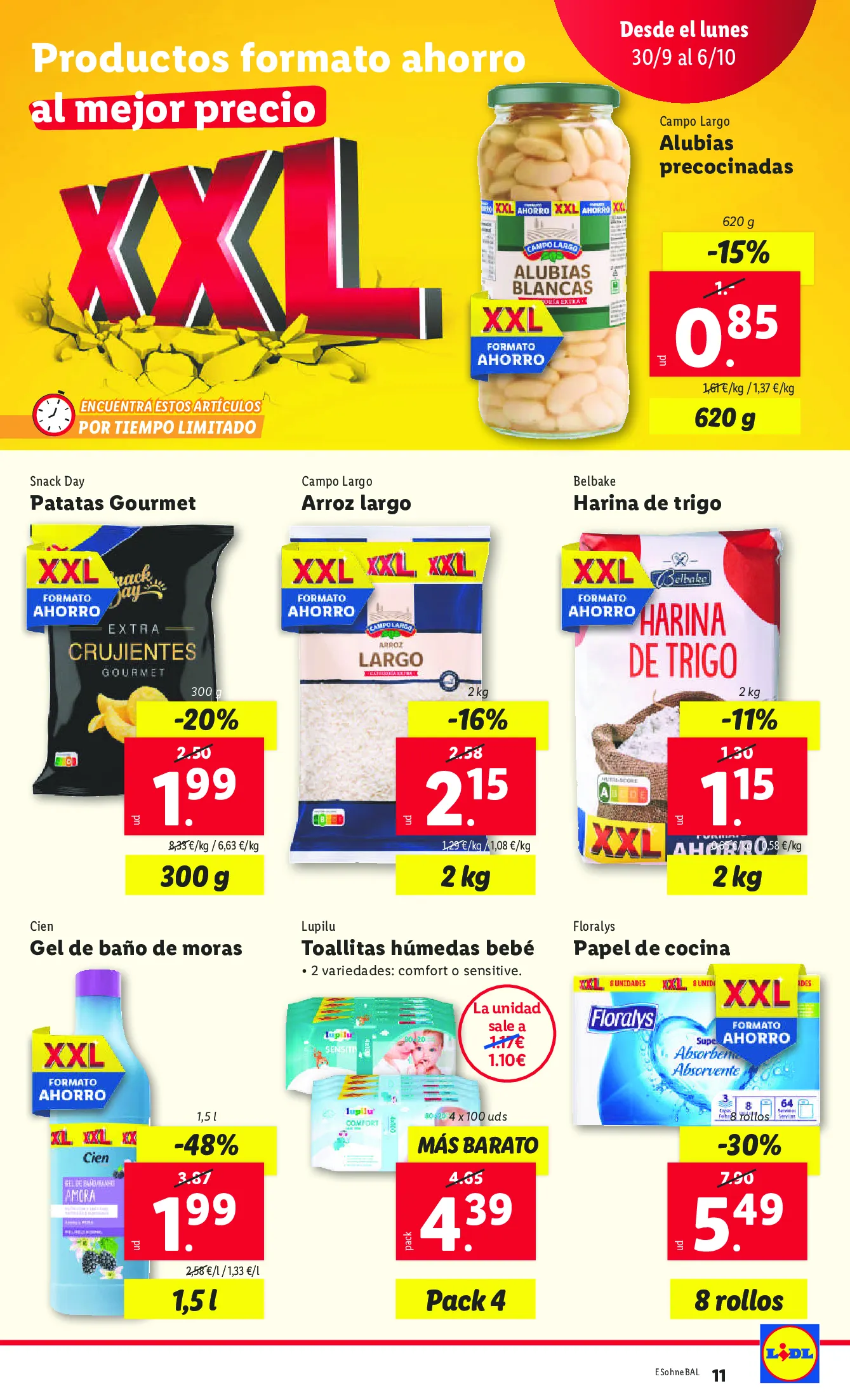 Catálogo de Lidl Ofertas desde el 30/06 al 06/10 30 de septiembre al 6 de octubre 2024 - Página 11