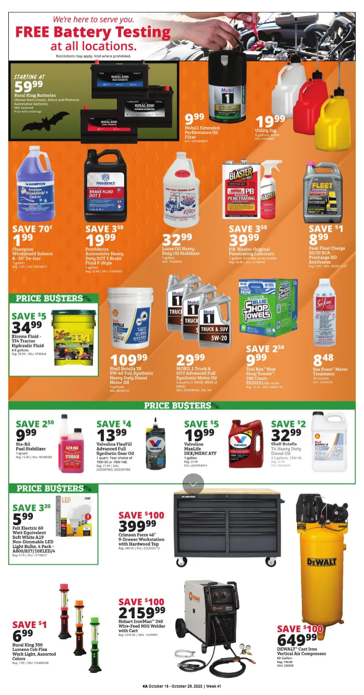 Weekly ad Rural King Sales from October 16 to October 29 2025 - Page 11