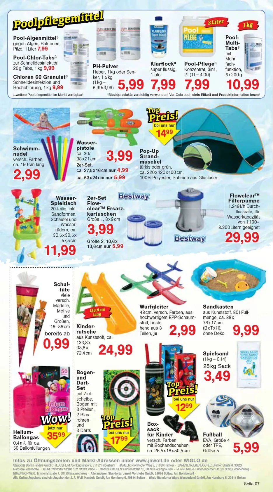 Wiglo Wunderland Prospekte von 28. Juli bis 2. August 2025 - Prospekt seite 11