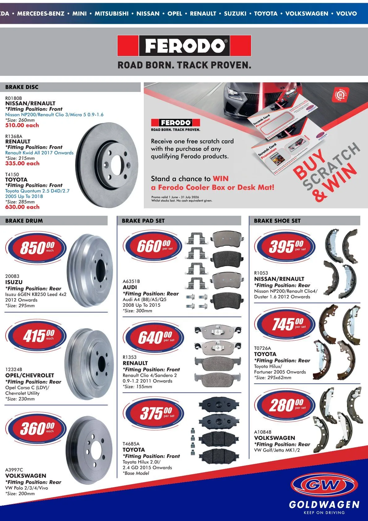 Goldwagen Sales from 1 June to 31 July 2026 - Catalogue Page 11