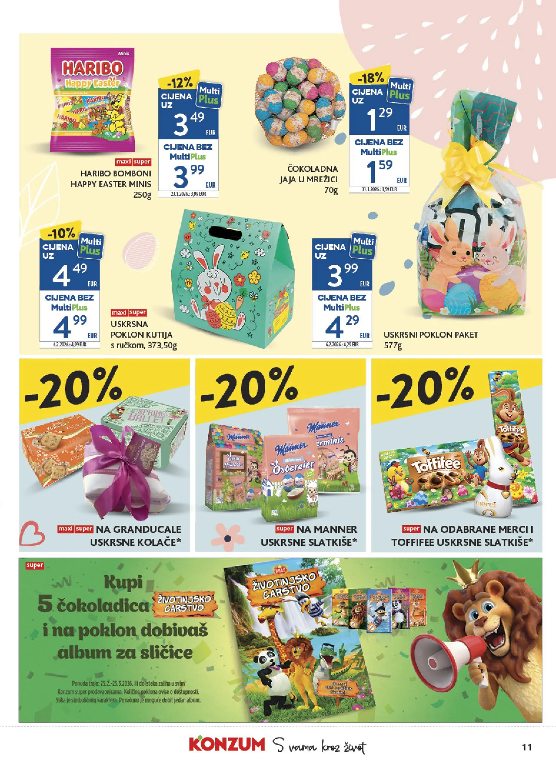 Katalog Konzum od 25. veljače do 3. ožujka 2026. - Pregled Stranica 11