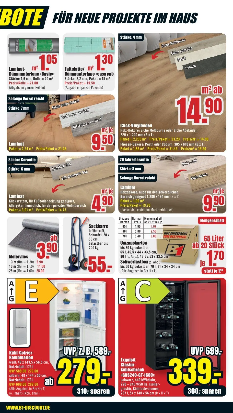 B1 Discount Baumarkt Angebote von 19. April bis 25. April 2025 - Prospekt seite 11