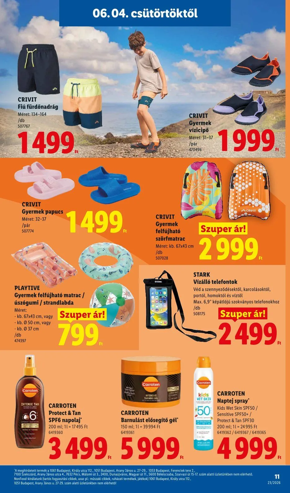 Katalógus Lidl legfrissebb ajánlatai június 4.-tól június 4.-ig 2026. - Oldal 11