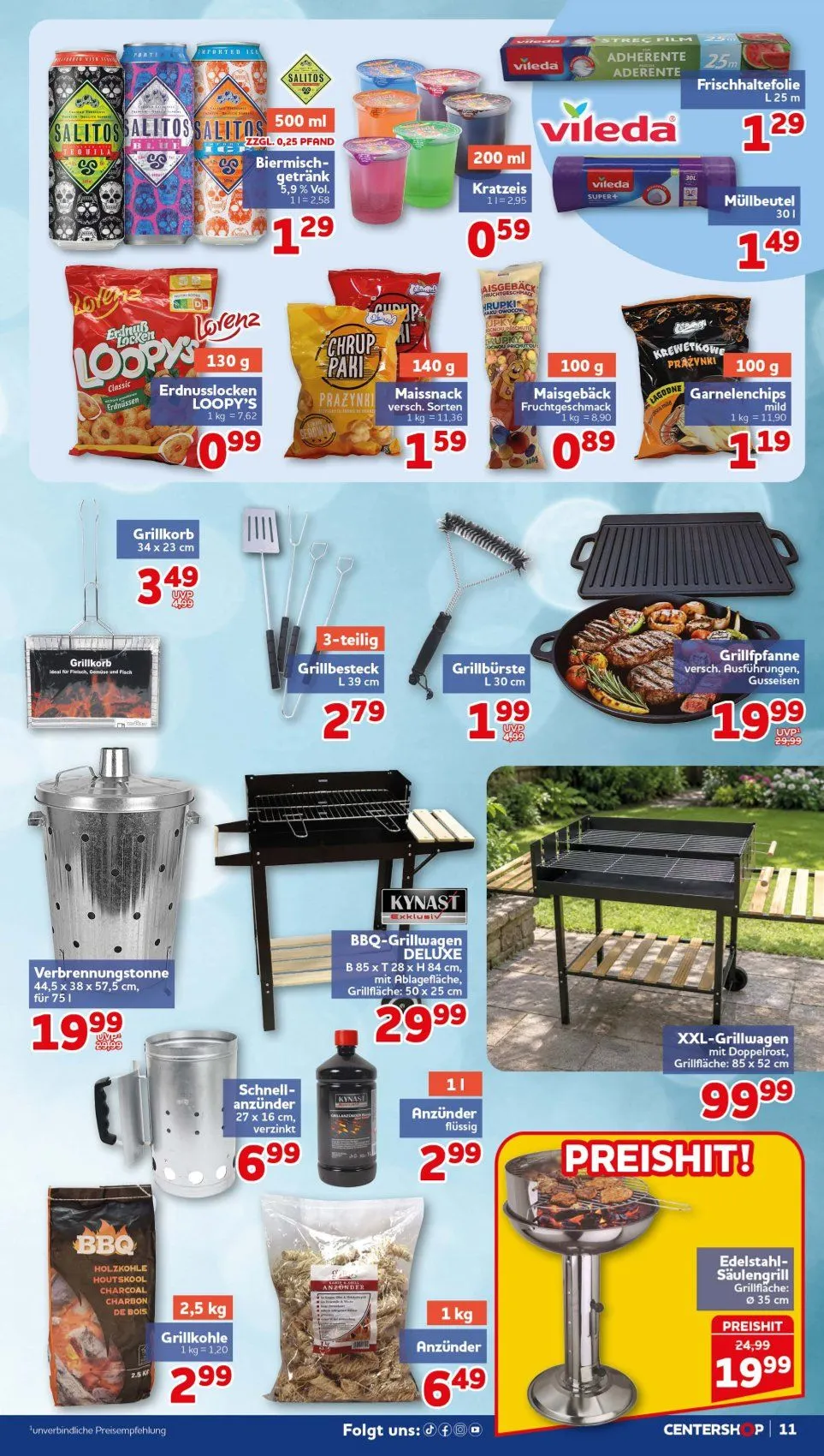 CENTERSHOP Angebote von 27. Juli bis 2. August 2026 - Prospekt seite 11