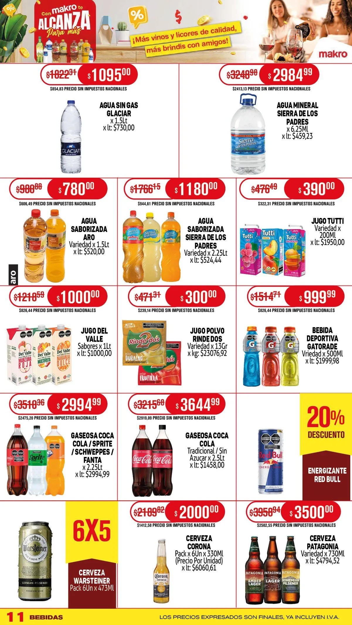 Ofertas de Makro Ofertas 10 de abril al 16 de abril 2025 - Página 11 del catálogo