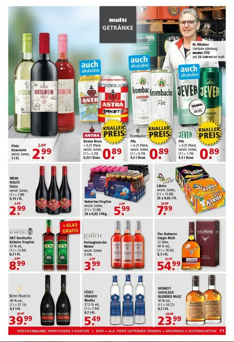 Multi Markt Angebote von 27. April bis 2. Mai 2026 - Prospekt seite 11