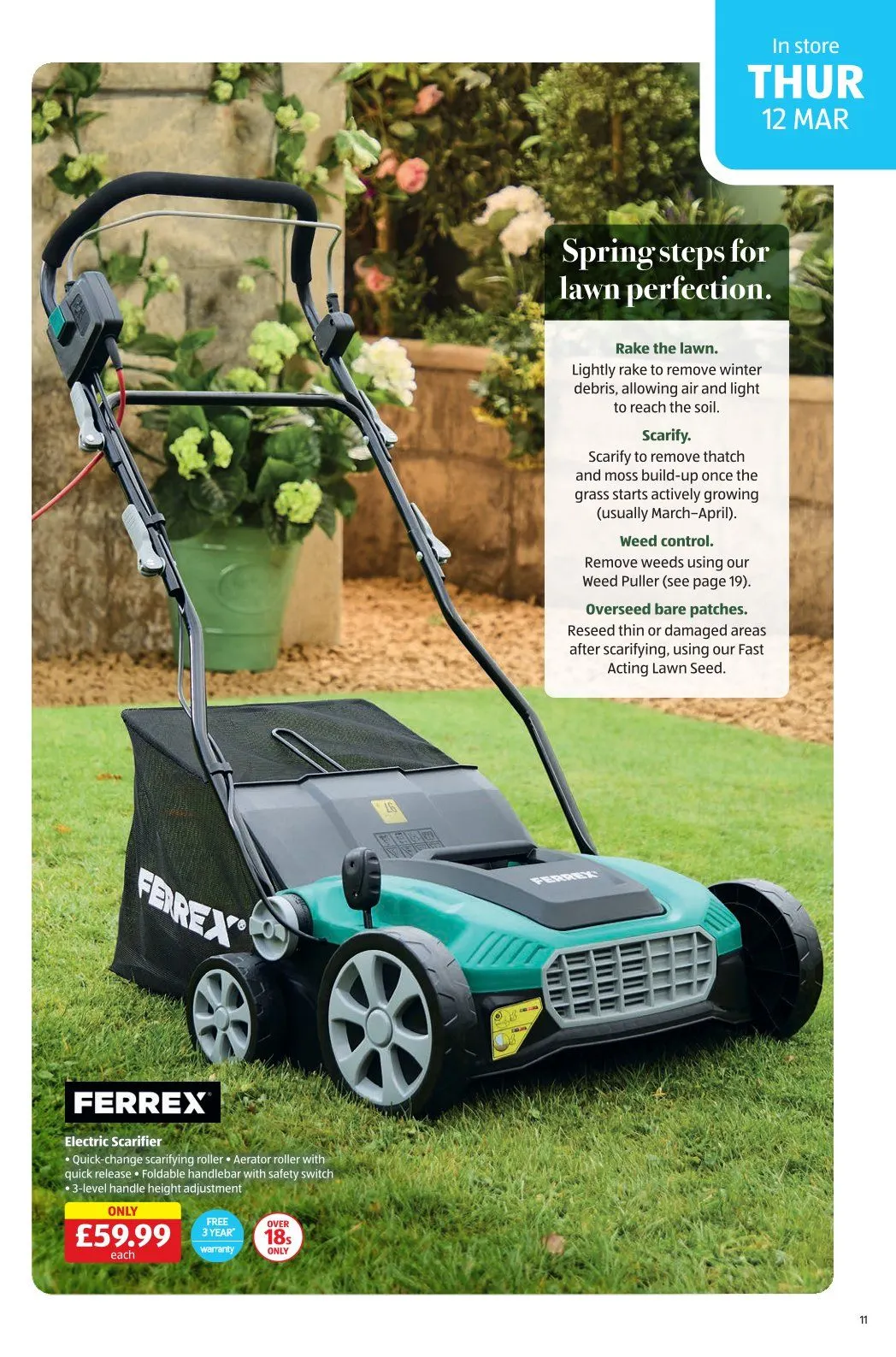 Aldi catalogues from 8 March to 15 March 2026 - Catalogue Page 11