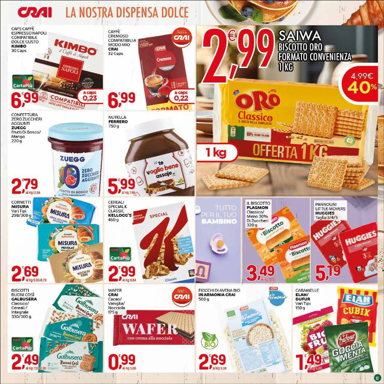 Volantini Crai da 7 aprile a 12 aprile di 2026 - Pagina del volantino 11