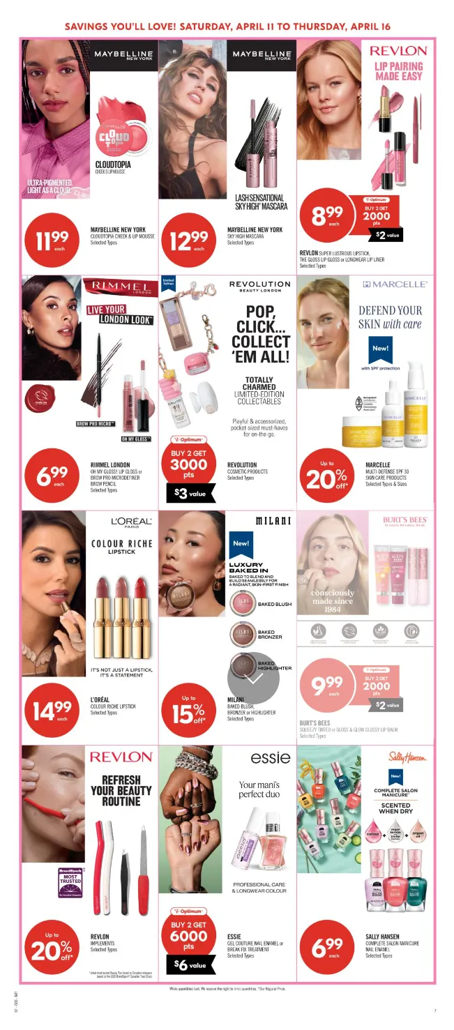 Pharmaprix Sales from April 9 to April 22 2026 - flyer page 11