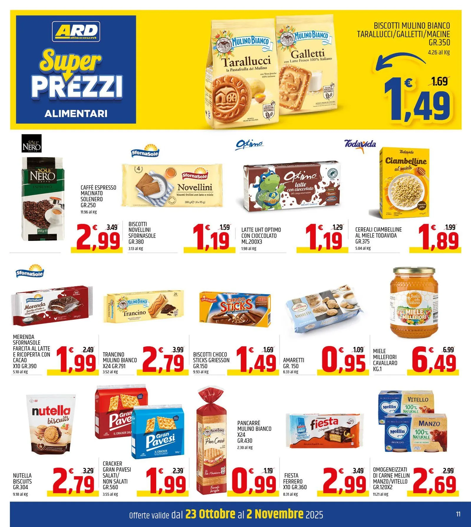 Volantini ARD Discount da 23 ottobre a 3 novembre di 2025 - Pagina del volantino 11