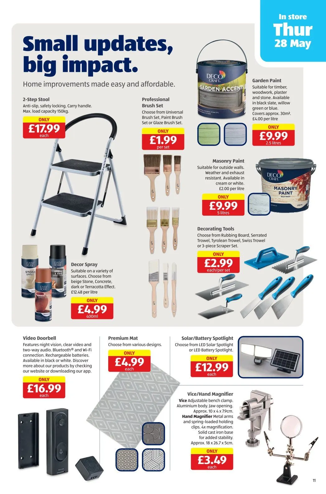 Aldi catalogues from 28 May to 31 May 2026 - Catalogue Page 11