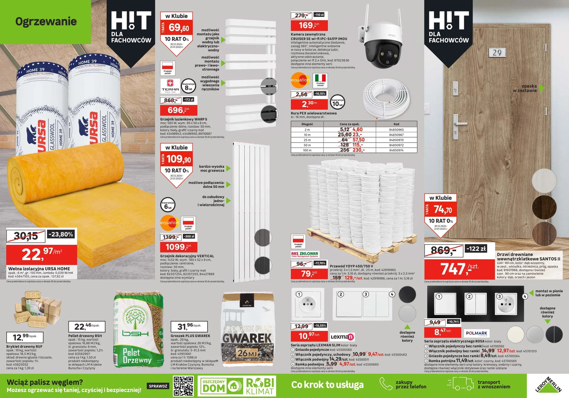 Gazetka Leroy Merlin Oferty od 2 stycznia do 21 stycznia 2025 - Strona 11