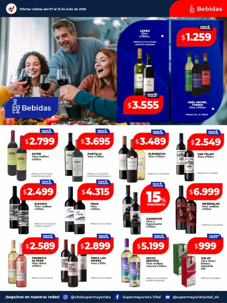 Ofertas de Ofertas Vital  7 de julio al 13 de julio 2025 - Página 12 del catálogo
