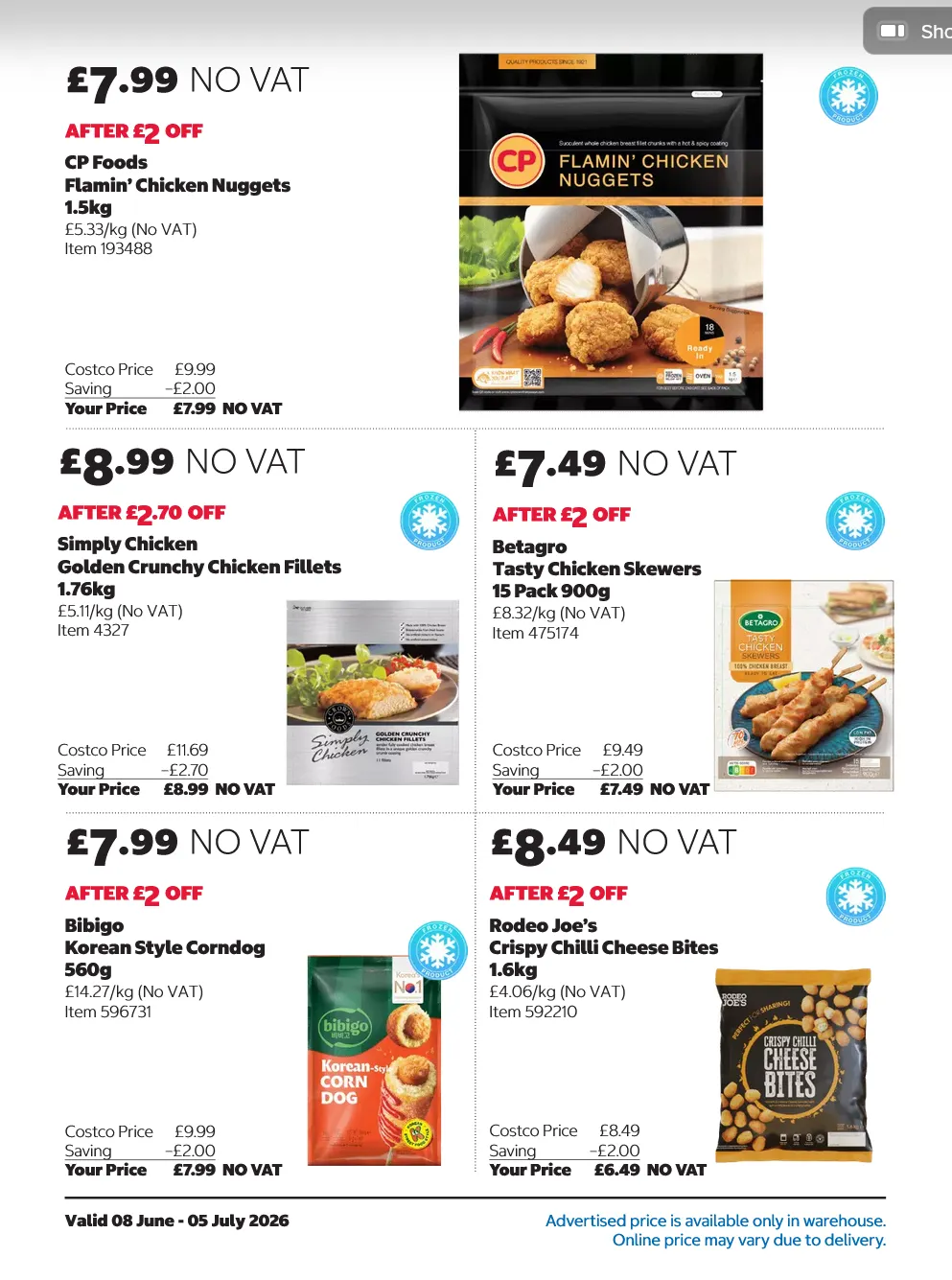 Costco Offers from 22 June to 5 July 2026 - Catalogue Page 8