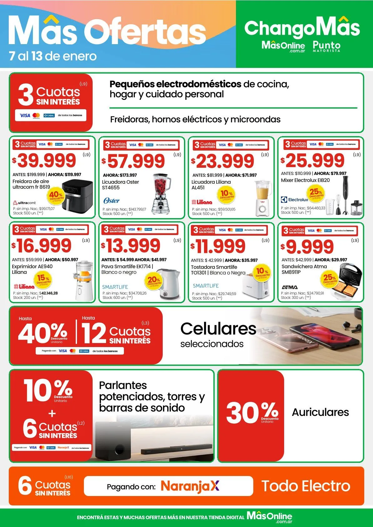 Ofertas de Ofertas Changomas 7 de enero al 13 de enero 2026 - Página 11 del catálogo