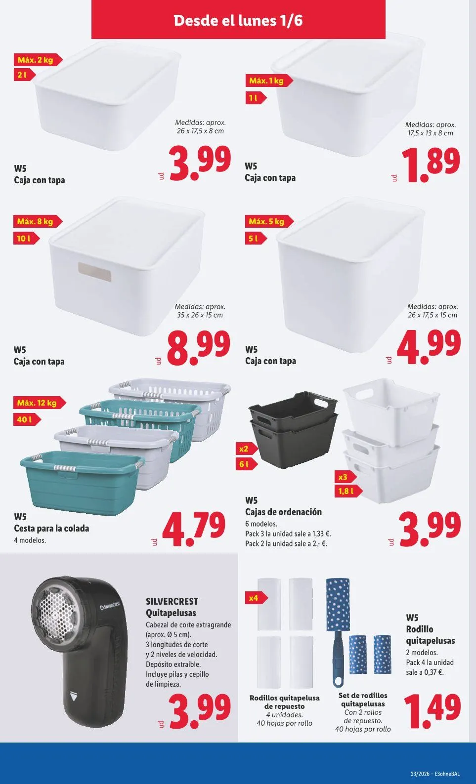 Catálogo de  Catálogos de Lidl 1 de junio al 7 de junio 2026 - Página 11