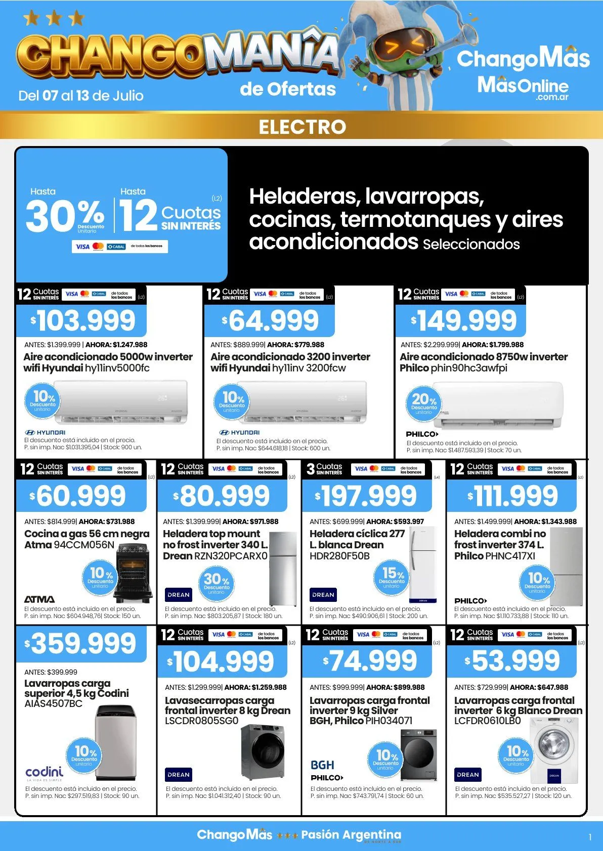 Ofertas de Changomas Ofertas 7 de julio al 13 de julio 2026 - Página 11 del catálogo